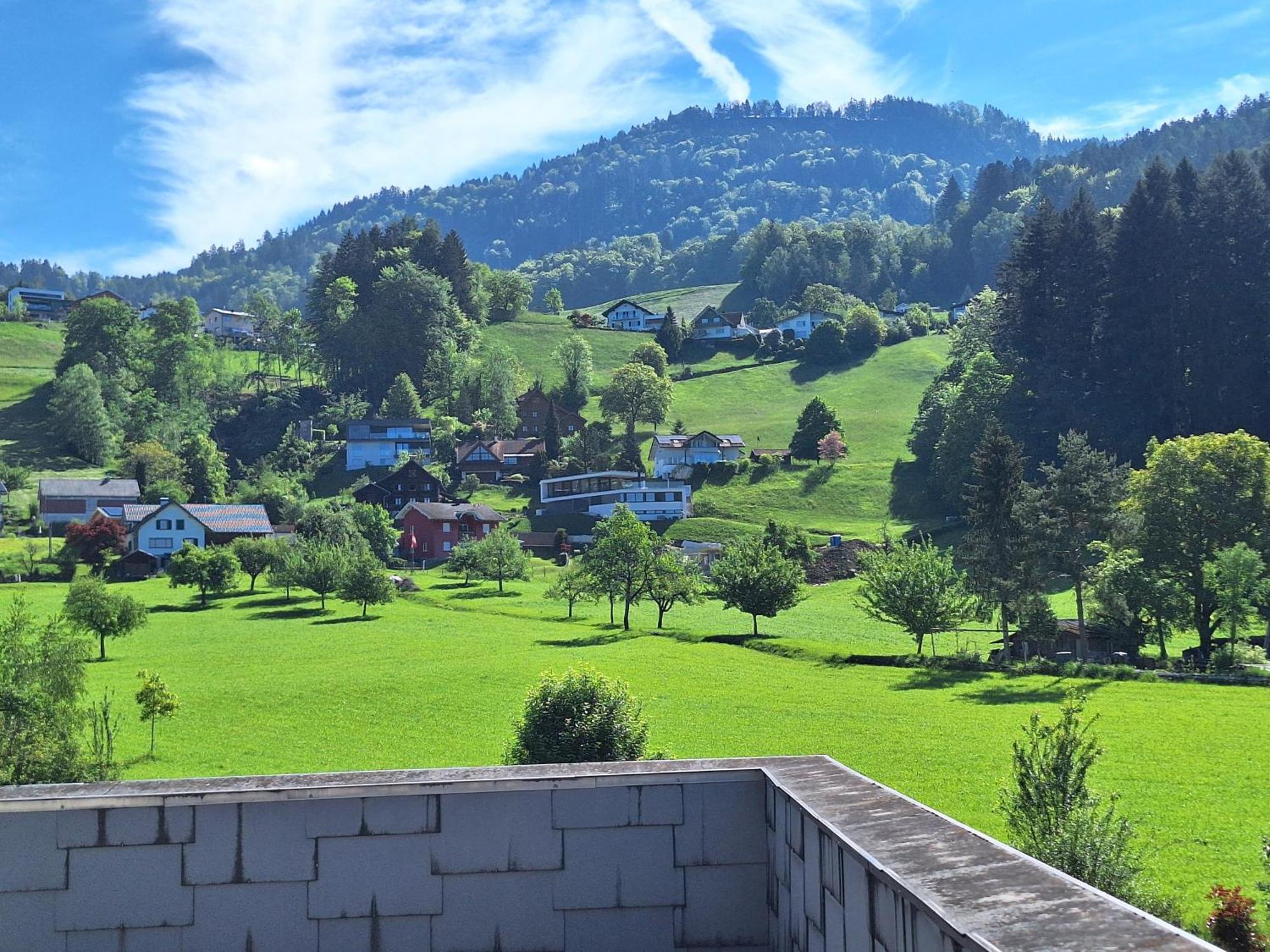 Wohnung Rheintal Im Alpenvorland Batschuns Exterior foto